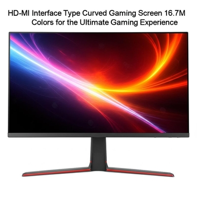 HD-MI Interface Type Curved Gaming Screen 16.7M Colors for the Ultimate Gaming Experience