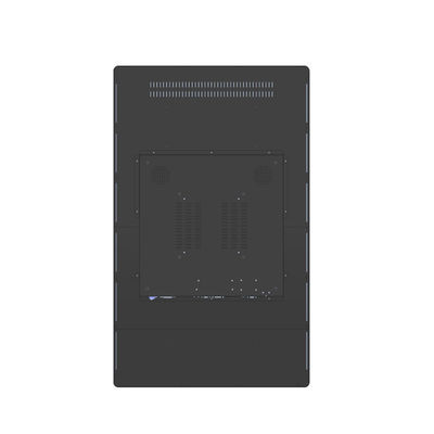 J Shape Super Curved Touch Screen Monitor 1ms Response PCAP With Led Side Light Bars