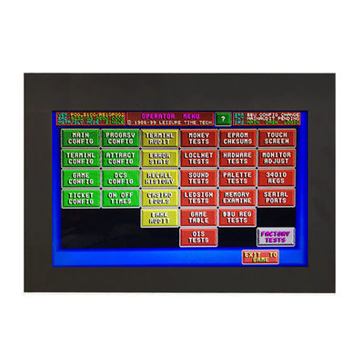 22 Inch IR Touch Monitor With Bezels 3M Touch For WMS / POG / ASR Gaming
