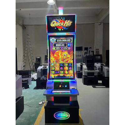 110V/220V Metal Cabinet Slot Machine  43 Inch Curved Gaming Touch Monitor