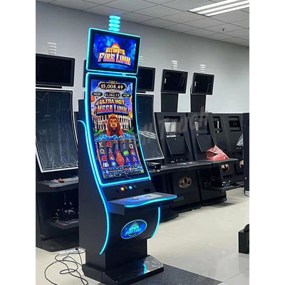 110V/220V Metal Cabinet Slot Machine  43 Inch Curved Gaming Touch Monitor