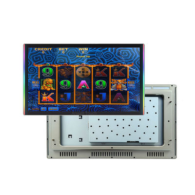 23'' Scratch Resistant Touch Screen Gaming Monitor With Side+Edge LED Bezel For Aristocrat Helix