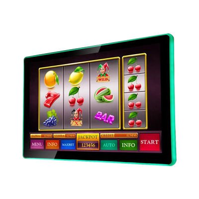 21.5 Inch Capacitive Touch Screen Monitor Side LED Light For POG WMS FOX Game