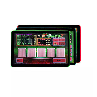 21.5 Inch Capacitive Touch Screen Monitor Side LED Light For POG WMS FOX Game