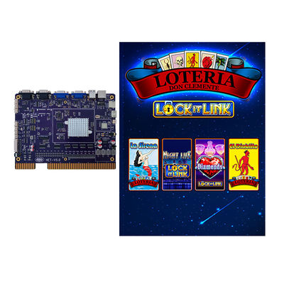 4in1 Skill Game Pcb  Multiple Game Lock It Link Loteria For Arcade Machine