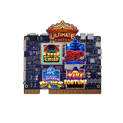 Skill Game Board Multiple Games Ultimate Choice 4in1 For Gaming Machine