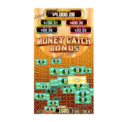 Vertical Skill Game Pcb Board Crazy Money Gold For Game Machine