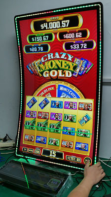 Vertical Skill Game Pcb Board Crazy Money Gold For Game Machine