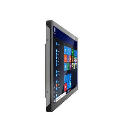 Embedded 21.5 Inch Thin Flat Lcd Monitor Dvi VGA Capacitive PCAP Touch Monitor