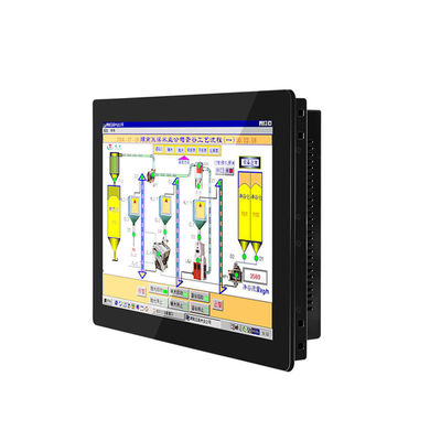 Embedded Industrial Touch Monitor PCAP 19 Inch Buckle With HD-MI VGA USB Interface LCD Display 1280*1024