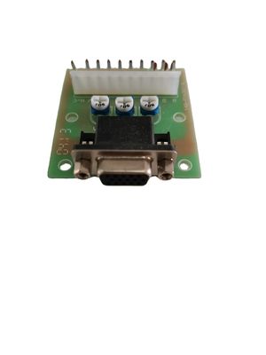 VGA RGB CGA Conector For POG POT O Gold Signal Convertor PCB Board Spare Parts