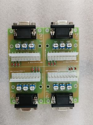 VGA RGB CGA Conector For POG POT O Gold Signal Convertor PCB Board Spare Parts