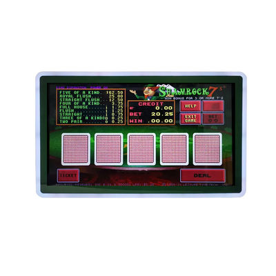 23.8 Inch Gaming Machine PCAP Touch Screen Gaming Monitor Side LED Bar Black 1920x1080 Led 16:9 Ips Hd-Mi 300c
