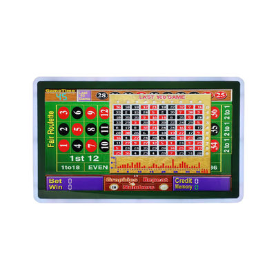 23.8 Inch Gaming Machine PCAP Touch Screen Gaming Monitor Side LED Bar Black 1920x1080 Led 16:9 Ips Hd-Mi 300c