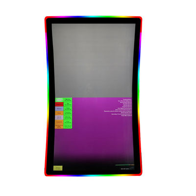 Multitouch Pcap Touch Display 43 Inch Curved Touchscreen Display 5ms 16.7M