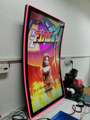 Multitouch Pcap Touch Display 43 Inch Curved Touchscreen Display 5ms 16.7M