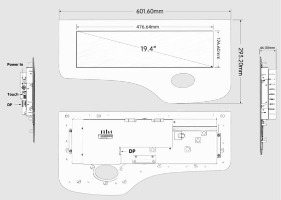 Ideck complete button panel 19.4inch Touch Button Standard Size