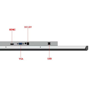 13.3 Inch Industrial Touchscreen Monitor With 1000 Nits Sunlight Readable Outdoor Use 1920x1080
