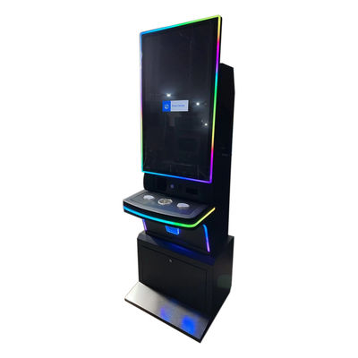 43 Inch Metal Skill Gaming Cabinet Slot Machine With Capacitive Touch Monitor For Firelink / Lightning Games