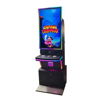 43 Inch Metal Skill Gaming Cabinet Slot Machine With Capacitive Touch Monitor For Firelink / Lightning Games