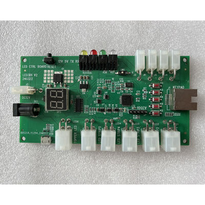 Led Lights Game Controller Pcb High Performance With Control Button