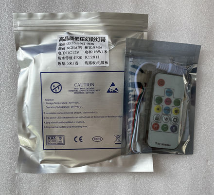 Gaming 96lights Of 5M Rgb Remote Control IP20 16W/12V  Led Strip Remote Control
