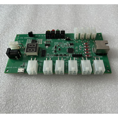 Green Gaming Led Lights Custom Controller Pcb Board High Performance