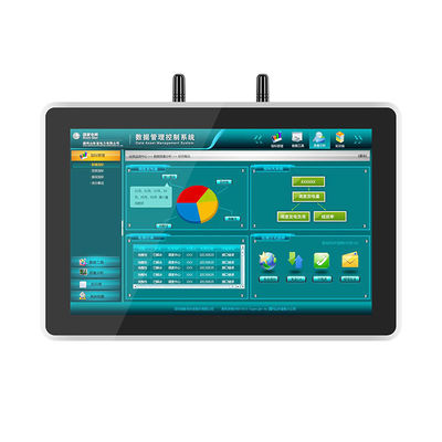 Silver HD1920*1080 Industrial Capacitive All In One Touch Screen Computer 11.6 Inch With Window OS