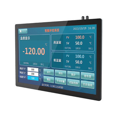 Black HD1920*1080 Industrial Capacitive Touch Screen All In One 13.3 Inch  With Window OS