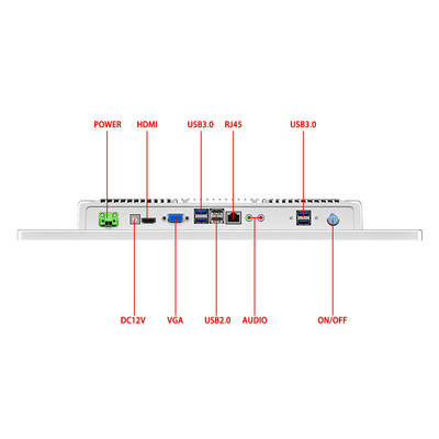 Wall Mounted All In One Computers Touch Screen 1920×1080 FHD All In One PC 18.5"