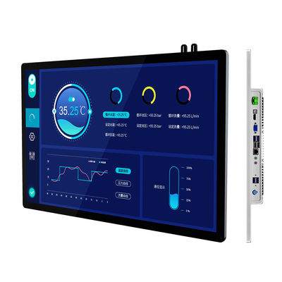 1920×1080 FHD All In One Pc Touch Screen 21.5" Waterproof Business Industrial Used Wall Mounted