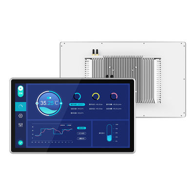 1920×1080 FHD All In One Pc Touch Screen 21.5" Waterproof Business Industrial Used Wall Mounted