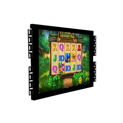 19inch High 4:3 Definition Tempered Glass IR Gaming Touch Monitor For Pog/Wms