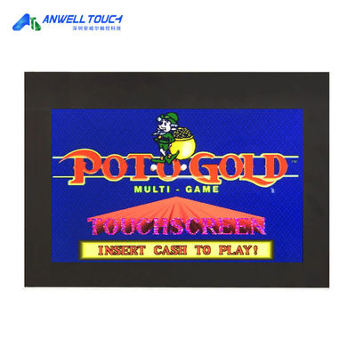 300Nits Brightness Gaming Touch Screen With Tempered Glass And USB Bizel Option