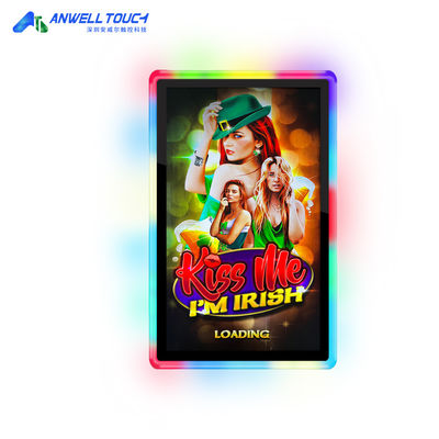 400 Nits Gaming Touch Screen Monitor with Scratch Resistant Side Edge LED Bezel and 5ms Response Time