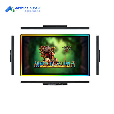 400-Nit 10-Point PCAP Touchscreen Monitor VESA/Panel Mounting Scratch Resistant with CE/FCC/RoHS