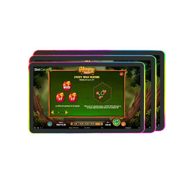 DC 12V Gaming PCAP Touch Screen 1920 X 1080 450cd/m2 Brightness Compatible With 3M/ELO Protocol