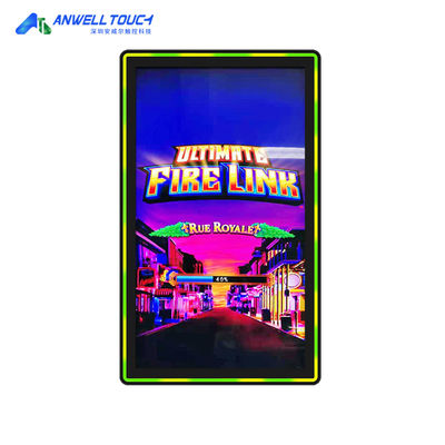 Side Edge LED Bezel 400 Nits PCAP Touch Monitor 5MS Response with Scratch resistance