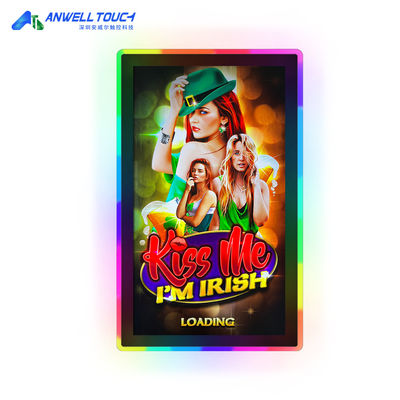 Advanced PCAP Touch Screen With 5ms Response Time And 400 Nits Brightness